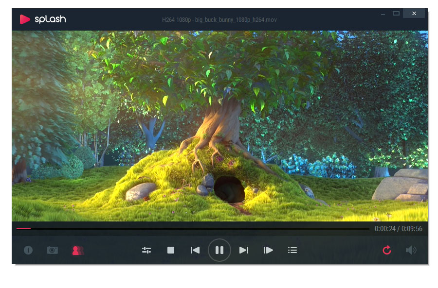 Splash - Free HD/4K Video Player screenshot